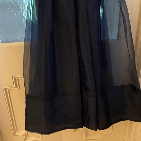 SIMKHAI Montgomery LS Button Up MIDI Dress in Midnight (Ink Blue) Size 0 - Picture 7 of 7